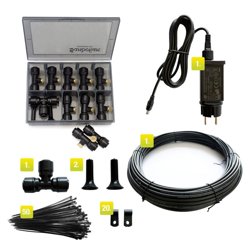 AUTOMIZER Sun Tech Sandokan con Doppia Alimentazione e Pannello Solare