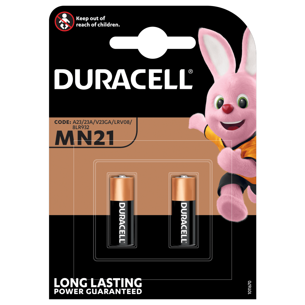 Batterie Duracell MN21 12 V – confezione da 2