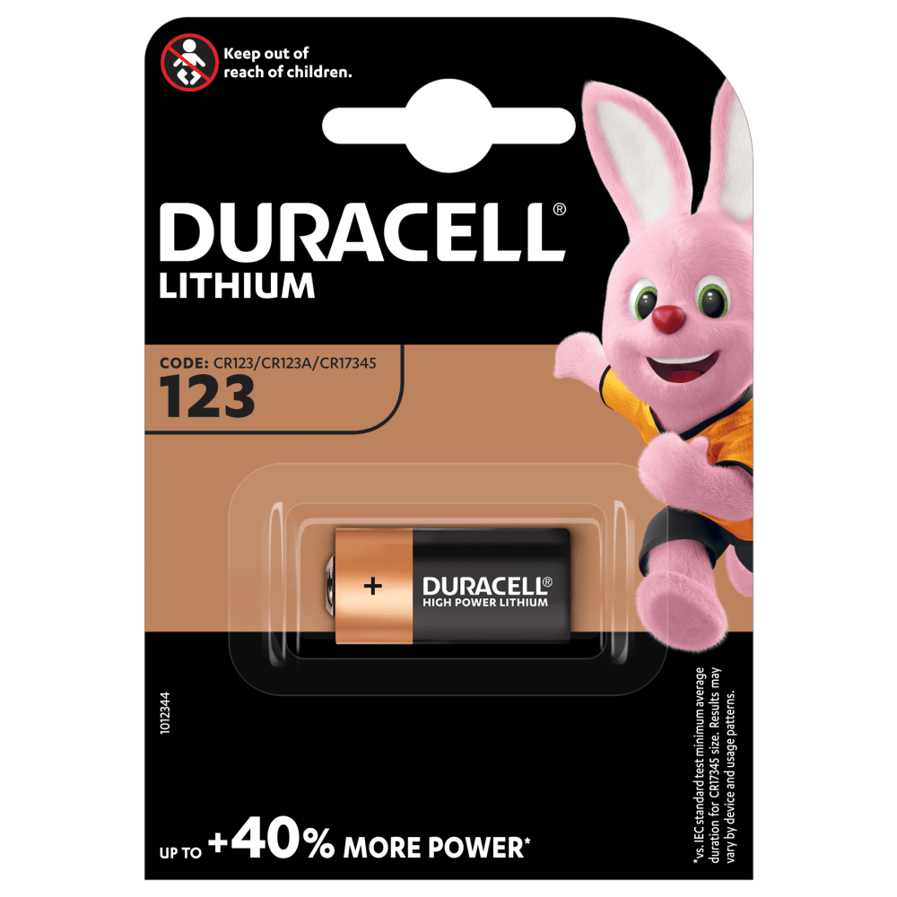 Batterie Duracell 123 3 V – confezione da 1