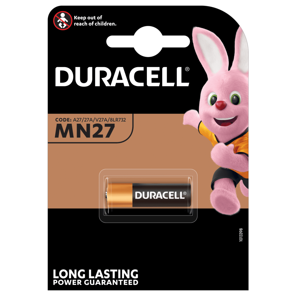 Batterie Duracell MN27 12 V – confezione da 1