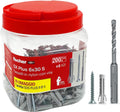 Tasselli Fischer 6x30 pz 200+punta