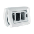Placca autoportante Elettrocanali EC316B bianca - EAN 8033954875280