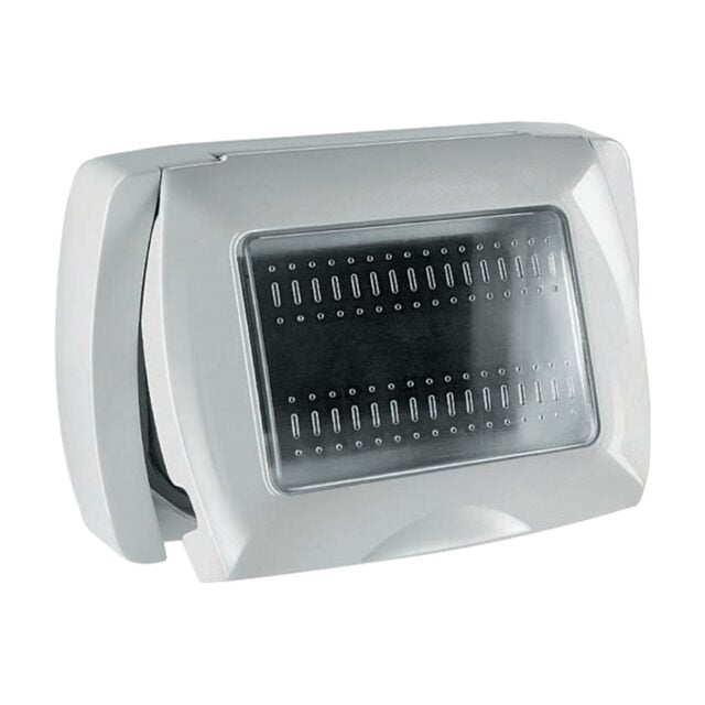 Placca autoportante Elettrocanali ECL4611B bianca - EAN 8033954875259