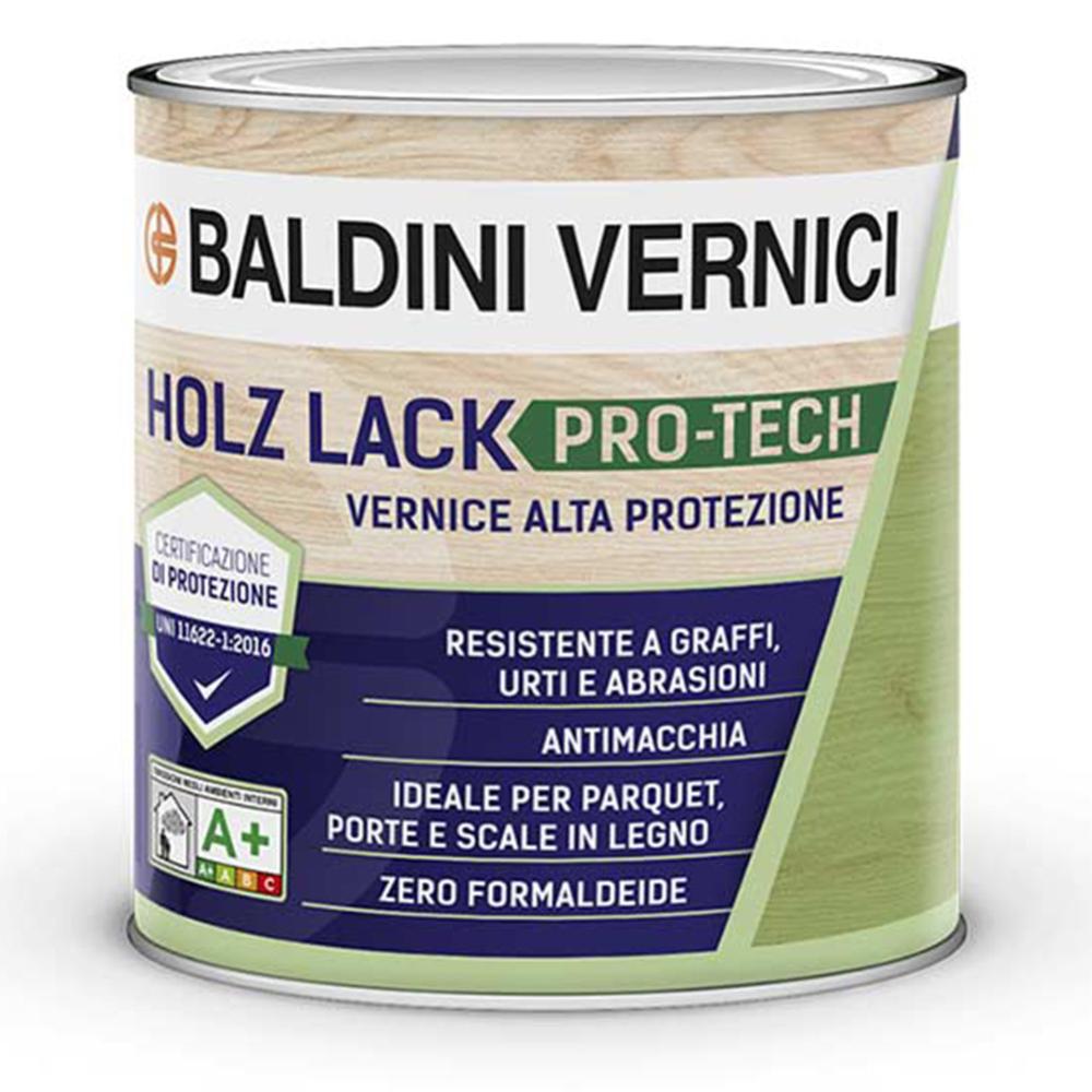 Vernice Trasparente Semilucida per Legno Holz Lack Pro-Tech 0,75 L – Baldini Vernici