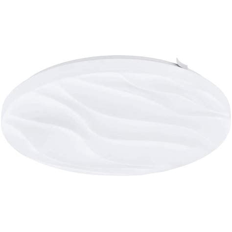 Plafoniera LED EGLO Frania-S Ø43 cm 33W 4000K 3900lm Bianca Effetto Cristallo – 33384