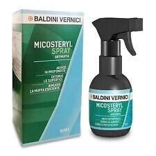 Spray Antimuffa Micosteryl 250 ml Baldini Vernici Rimuove Muffa per Pareti