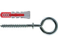 Fischer DuoPower 6 C/3 K tasselli con occhiolo chiuso – 6 pezzi