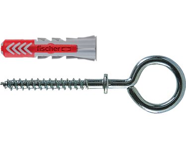 Fischer DuoPower 6 C/3 K tasselli con occhiolo chiuso – 6 pezzi