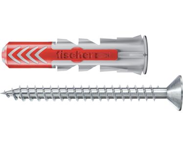 Fischer DuoPower 5×25 S tasselli con vite – 100 pezzi