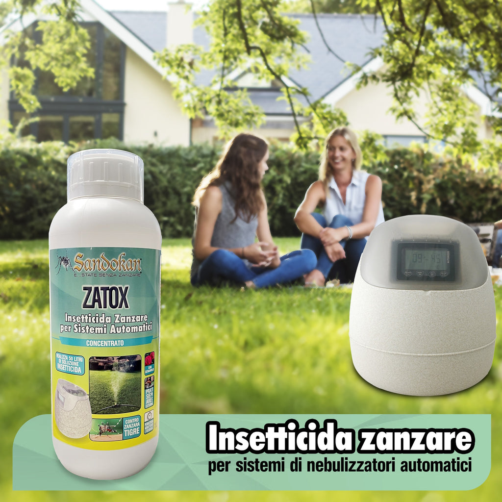 Zatox 1LT Insetticida per zanzare Concentrato Liquido per Sistemi Automatici