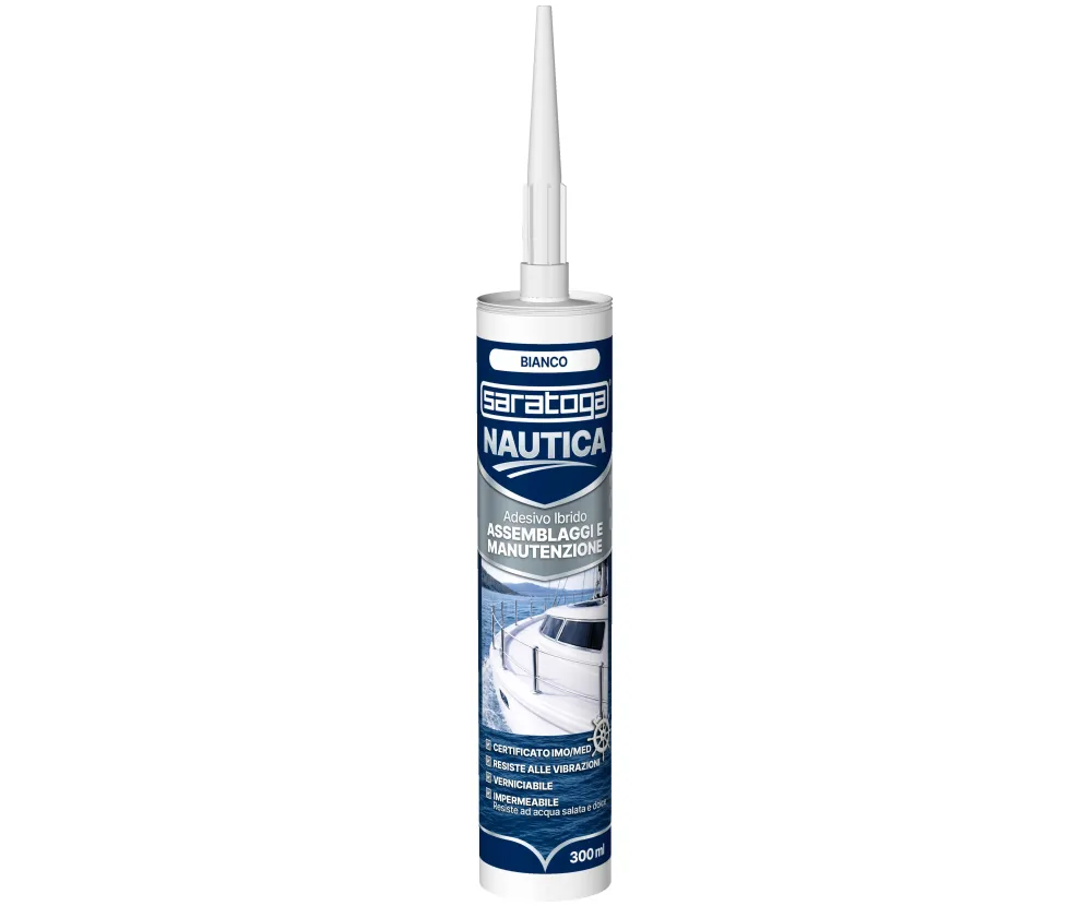 Adesivo Sigillante Bianco per Assemblaggi Nautici 300 ml Saratoga