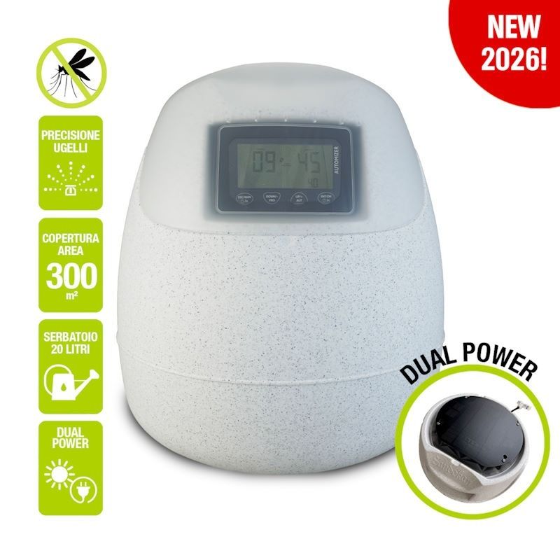 AUTOMIZER Sun Tech Sandokan con Doppia Alimentazione e Pannello Solare