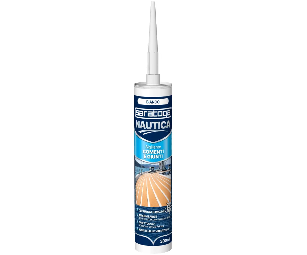 Sigillante Comenti e Giunti Nautica Bianco 300 ml Saratoga