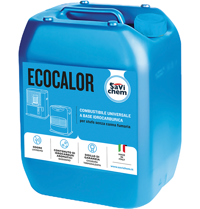 Ecocalor Inodore 18 L Savichem – Combustibile per Stufe Tappo Blu