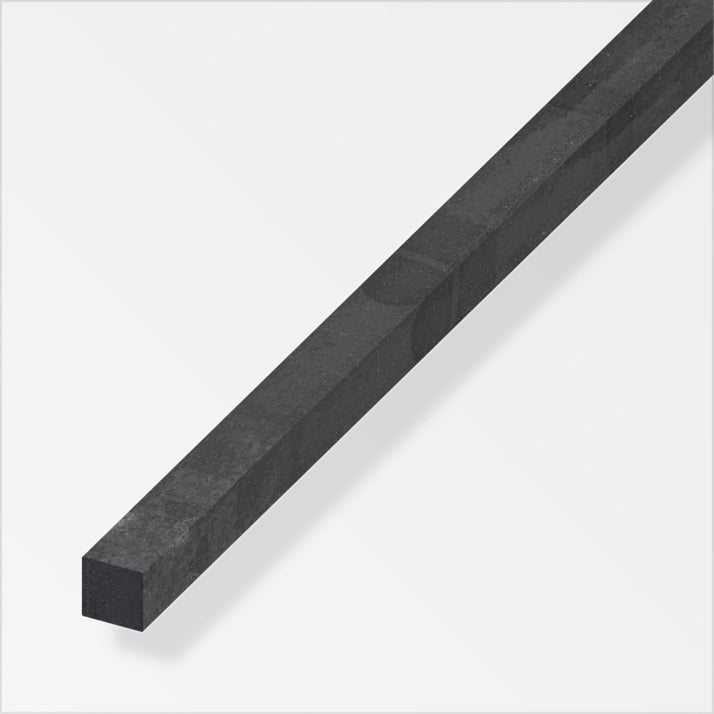 Barra quadrata piena Alfer in acciaio 10 × 10 mm – 1 m