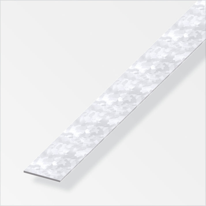 Barra piatta Alfer in acciaio zincato 35,5 × 1,5 mm – 2 m