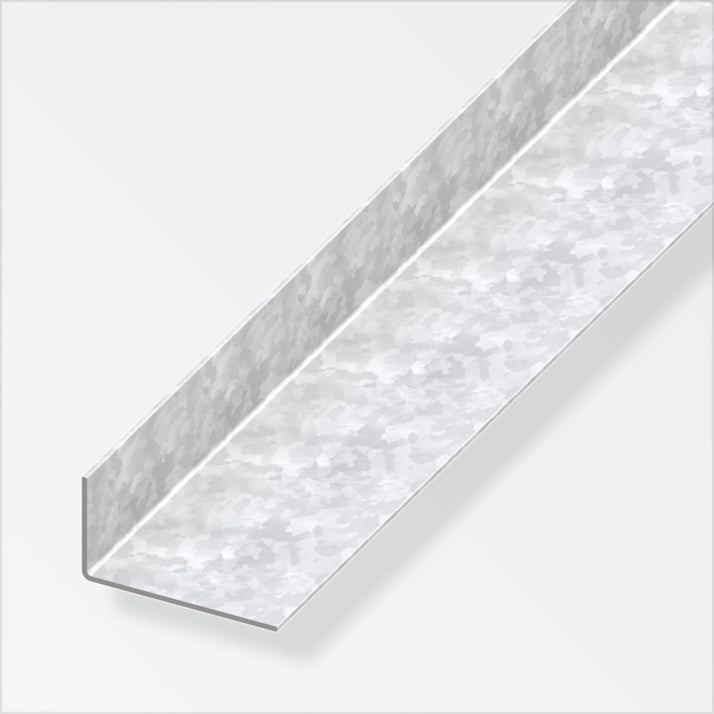 Angolare Alfer in acciaio zincato 43,5 × 23,5 × 1,2 mm – 1 m
