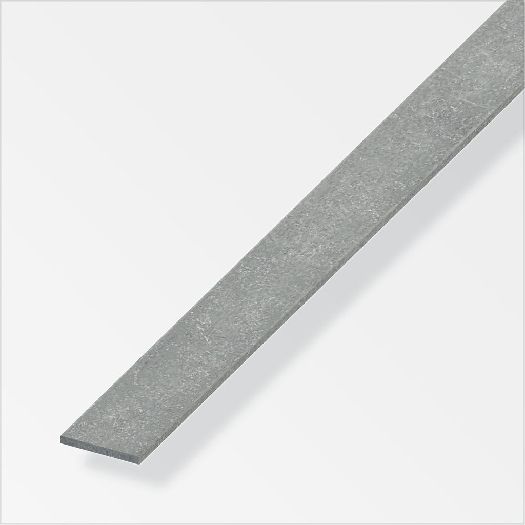 Barra piatta Alfer in acciaio trafilato 25 × 2 mm – 1 m