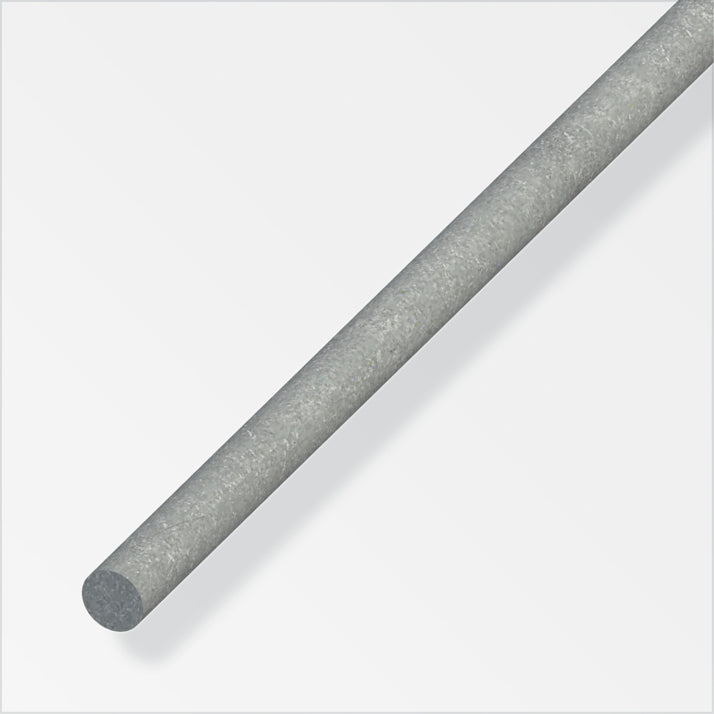 Barra tonda piena Alfer in acciaio trafilato Ø 5 mm – 1 m