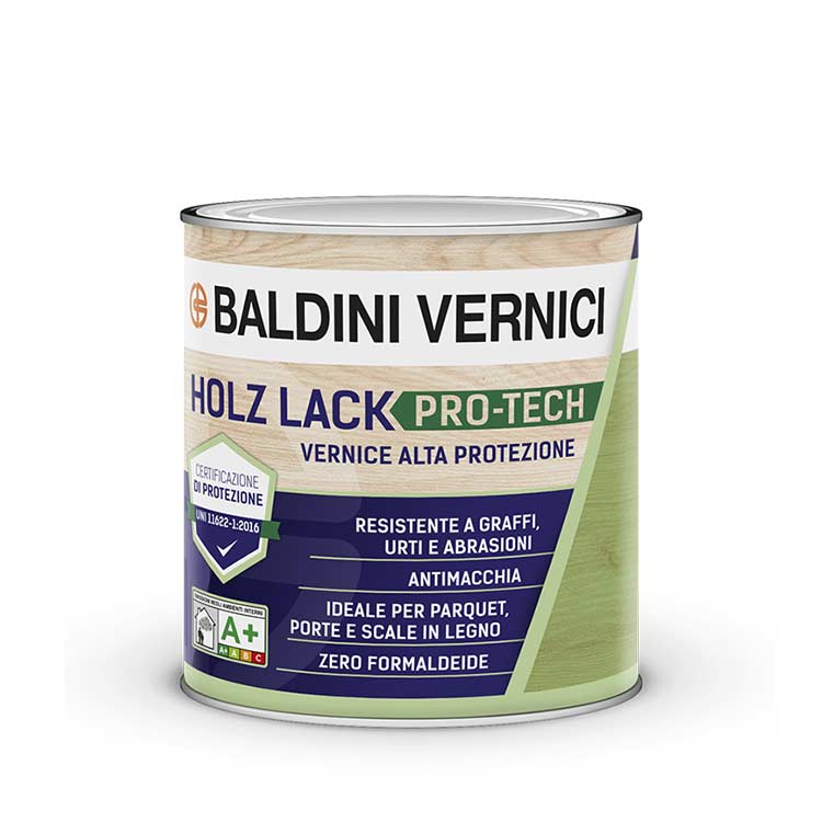 Baldini Holz Lack Pro-Tech vernice trasparente opaca 750 ml