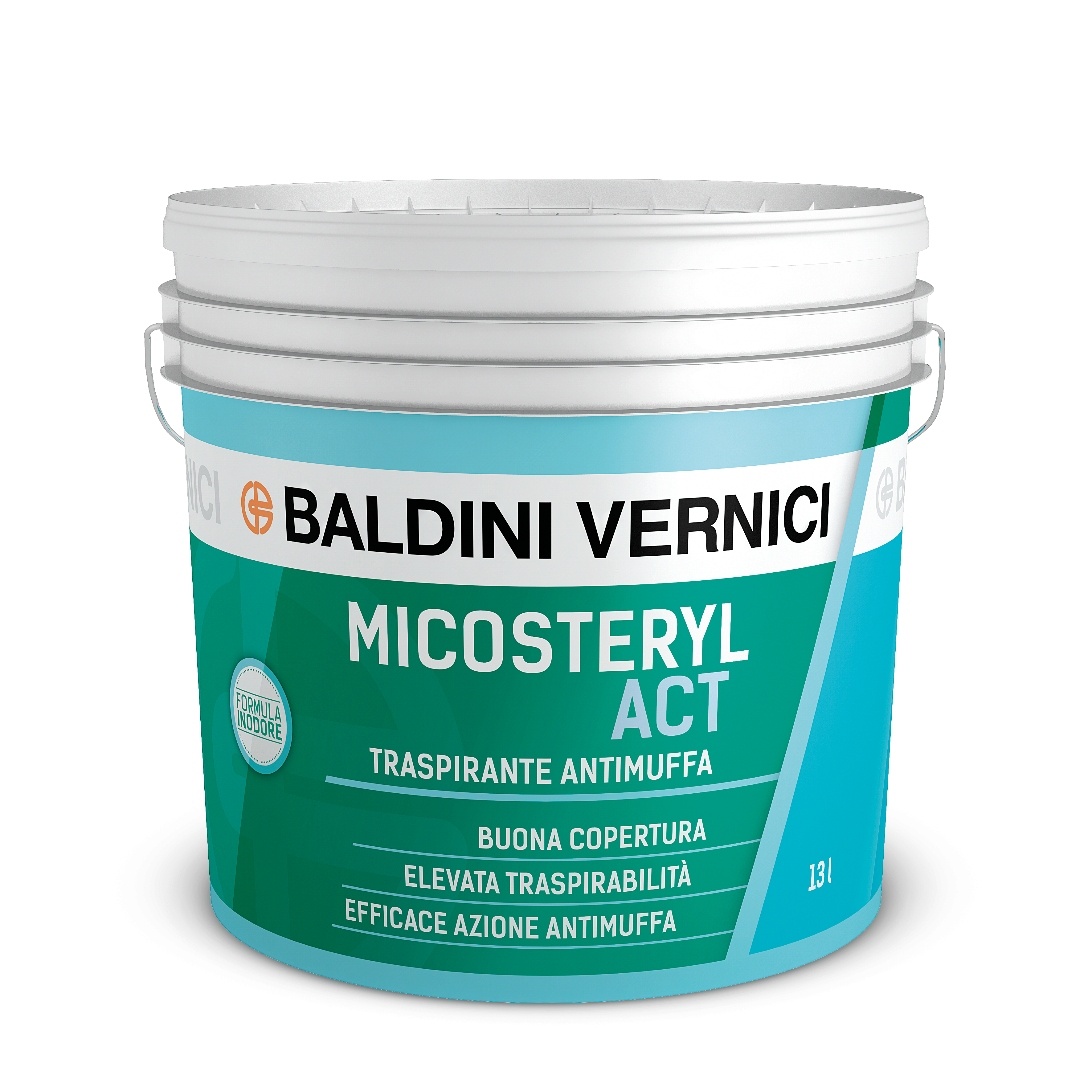 Micosteryl ACT Bianco 4LT Baldini Vernici Vernice Antimuffa