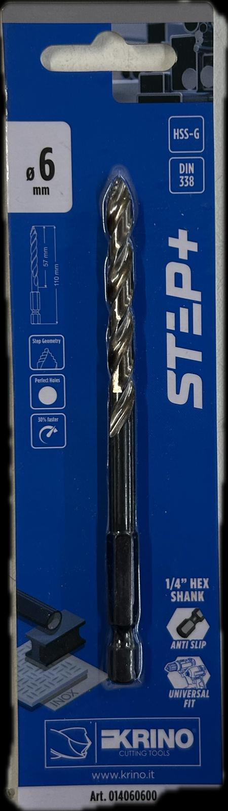 Punta Krino STEP+ Attacco 1/4" per Avvitatori a Impulsi – Vari Misure