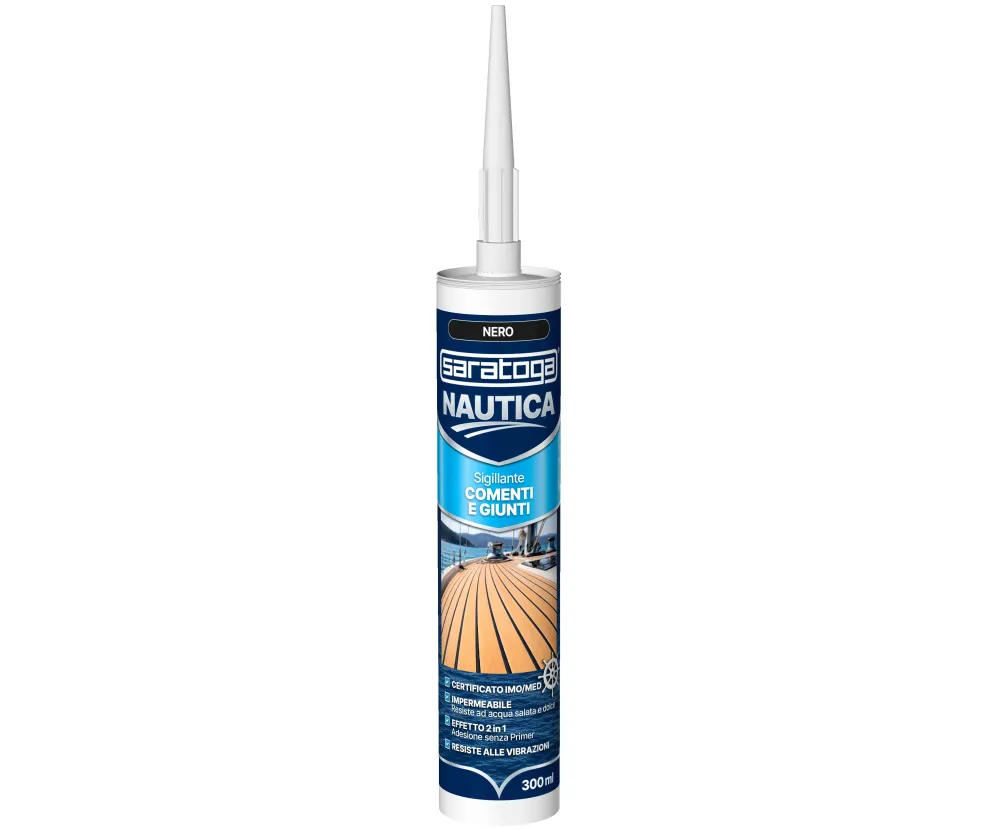 Sigillante Comenti e Giunti Nero Nautica 300 ml Saratoga