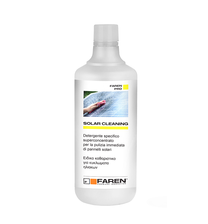 Faren Solar Cleaning – Detergente Concentrato per Pannelli Solari 1L