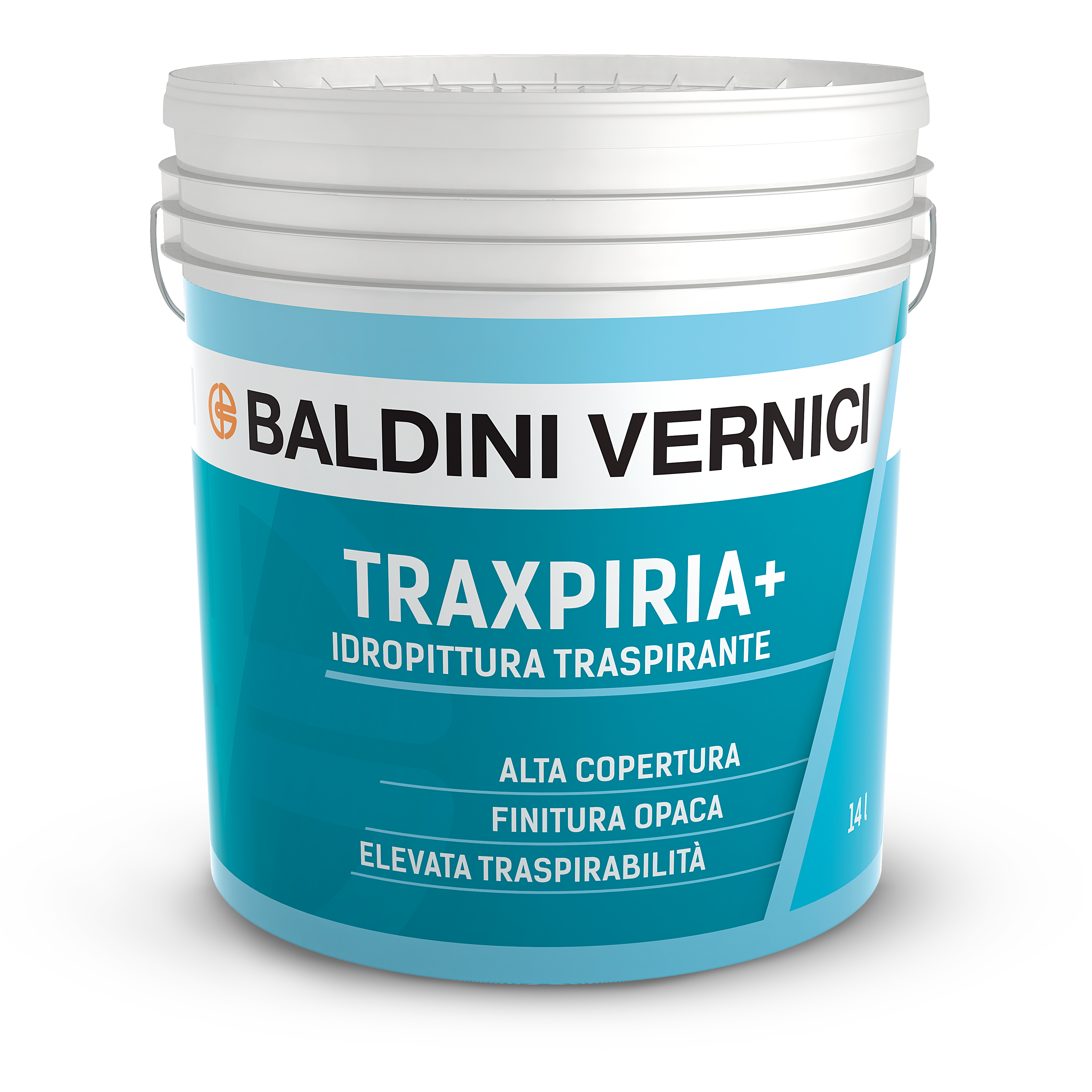 Traxpiria+ Idropittura Traspirante 5LT Baldini Vernici