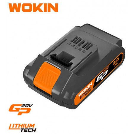 Batteria WOKIN GP20V 20V 2.0Ah Litio 629020